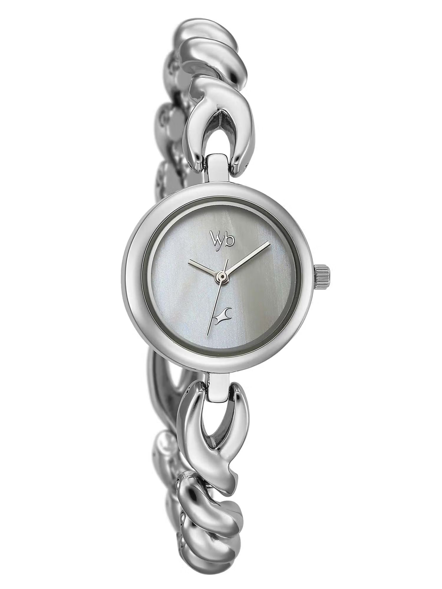 Fastrack Vyb Siren Quartz Analog Watch For Women - FV60099SM01W - KRISHNA WATCH COMPANY