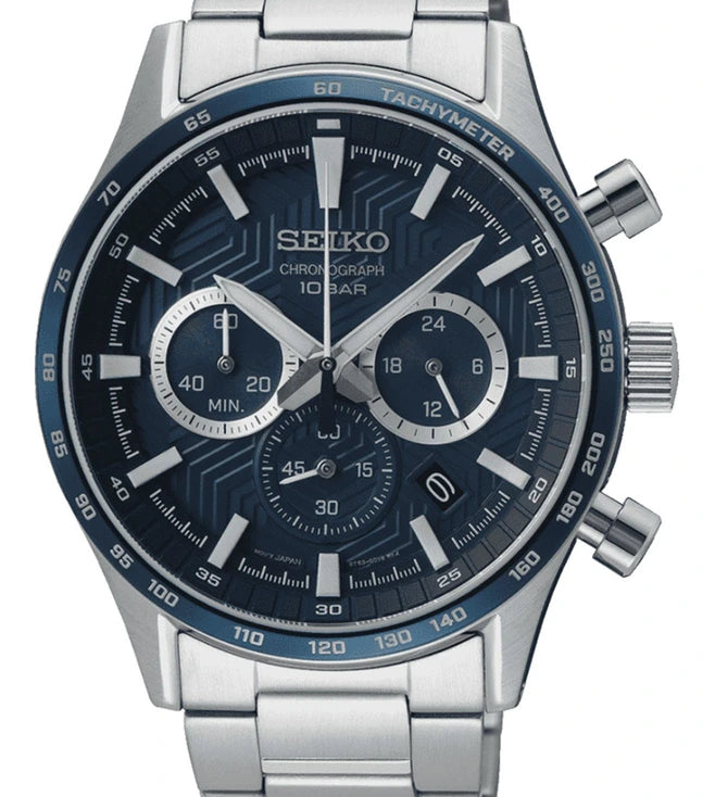 SEIKO Automatic Chronograph Watch for Men SSB445P1 - KRISHNA WATCH COMPANY