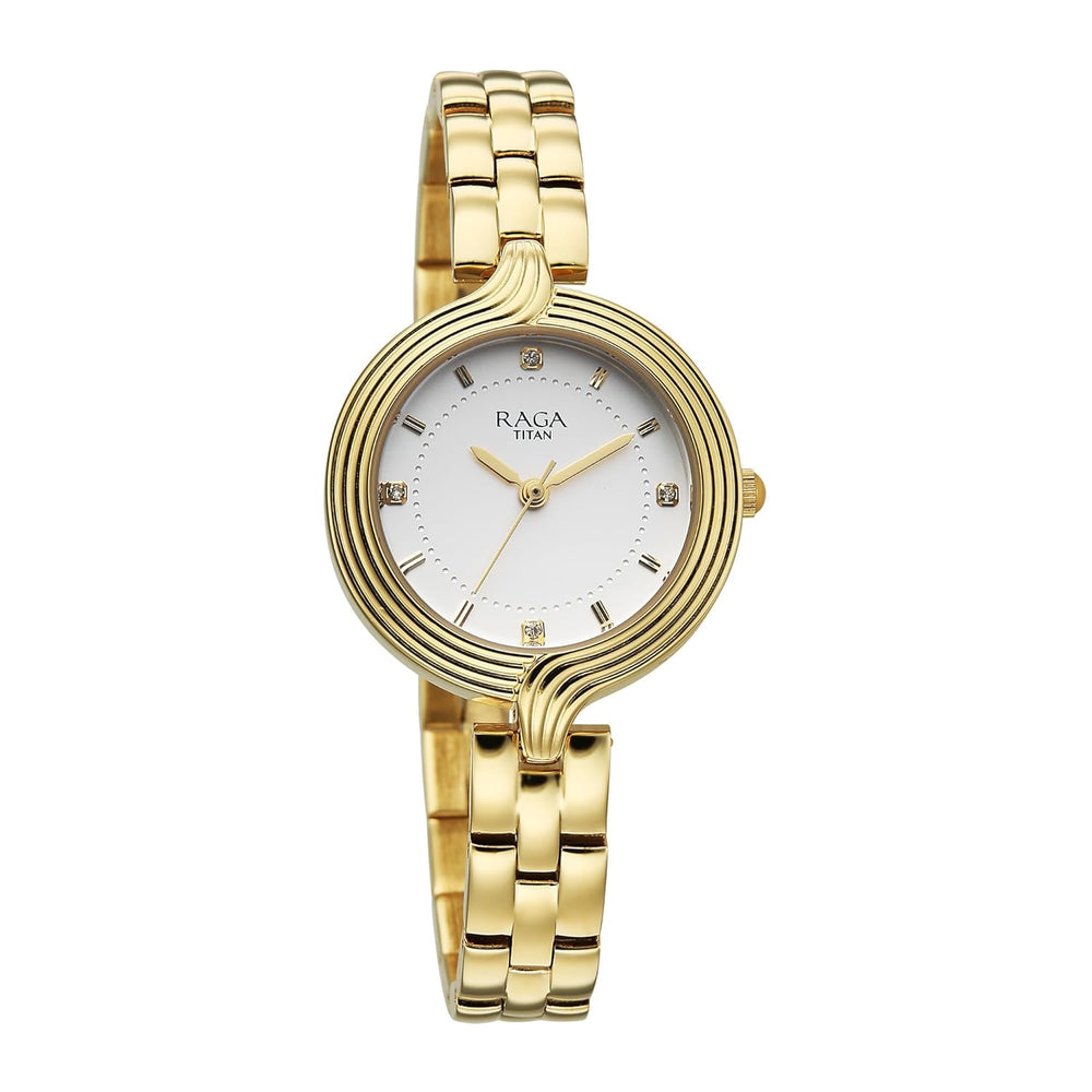TITAN Raga Showstopper 4.0 Analog Watch - 95346YM01 - KRISHNA WATCH COMPANY