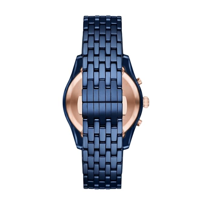 Emporio Armani Analog Blue Dial Men's Watch- AR70016 - KRISHNA WATCH COMPANY