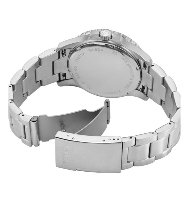 FOSSIL Blue Dive Analog Watch for Men FS6050 - KRISHNA WATCH COMPANY