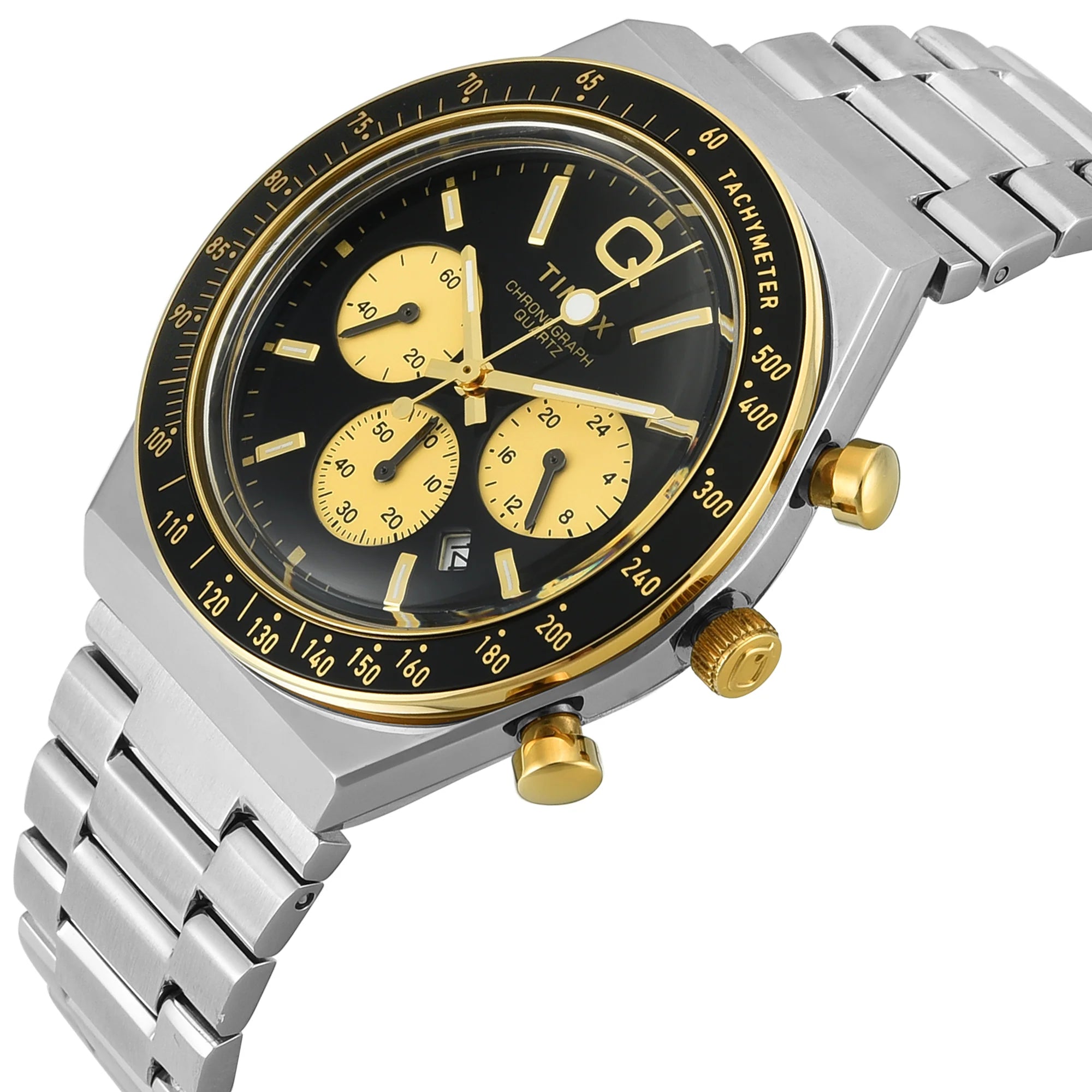 TIMEX Q Diver Inspired Black Round Dial Analog Men's Watch - TWEG26404 - KRISHNA WATCH COMPANY