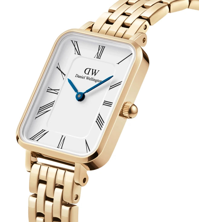 DANIEL WELLINGTON Quadro Analog Watch for Women DW00100688K - KRISHNA WATCH COMPANY