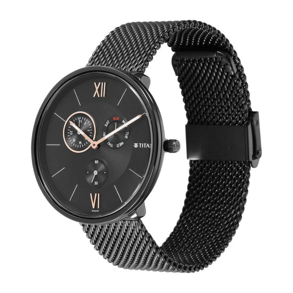 Titan Men's Slimline Watch - 1877NM01 - KRISHNA WATCH COMPANY