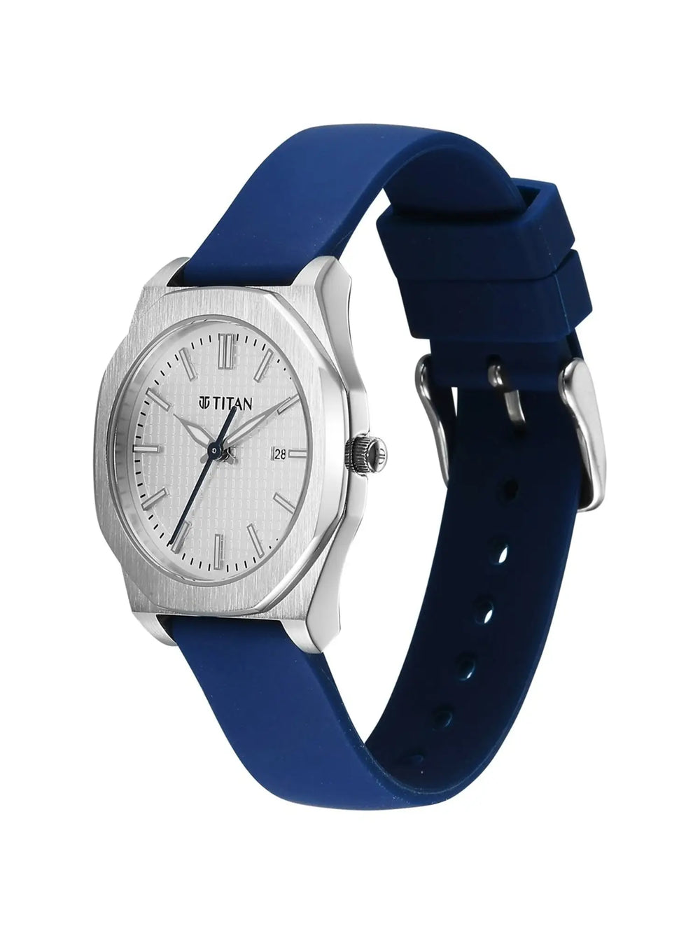 Titan Workday Wonders Silicon Analog Watch for Women 95295SP01 - KRISHNA WATCH COMPANY