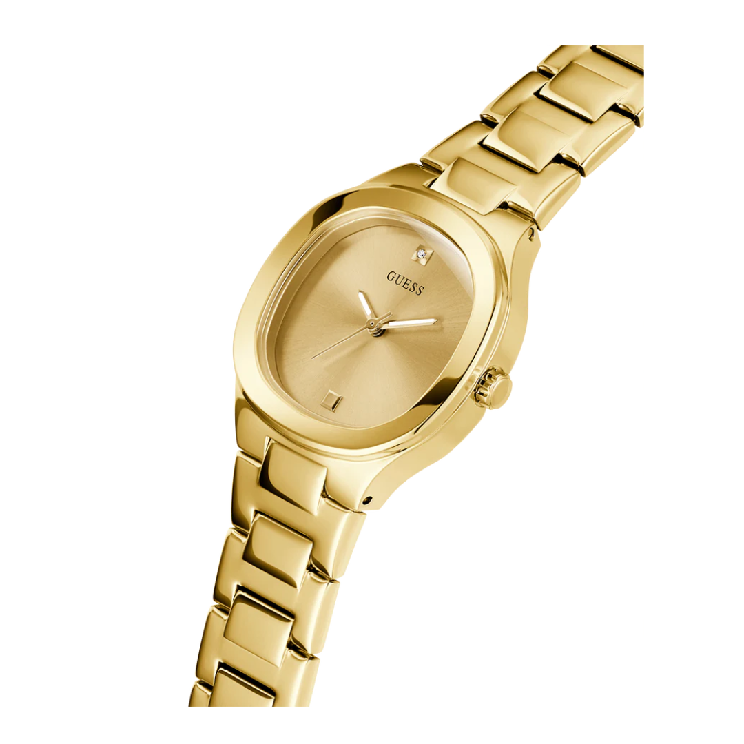 Guess Ladies Gold Tone Analog Watch GW0615L2 - KRISHNA WATCH COMPANY