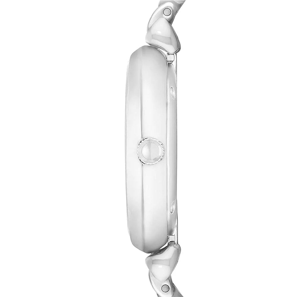 EMPORIO ARMANI ANALOG WHITE DIAL WOMEN'S WATCH-AR1925 - KRISHNA WATCH COMPANY