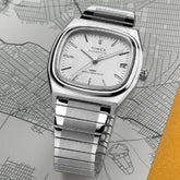 Timex® Automatic 1983 E Line Reissue Expansion Band Watch TW2W70800UJ