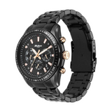 Titan Octane Black Dial Chronograph Watch for Men 90077KM04