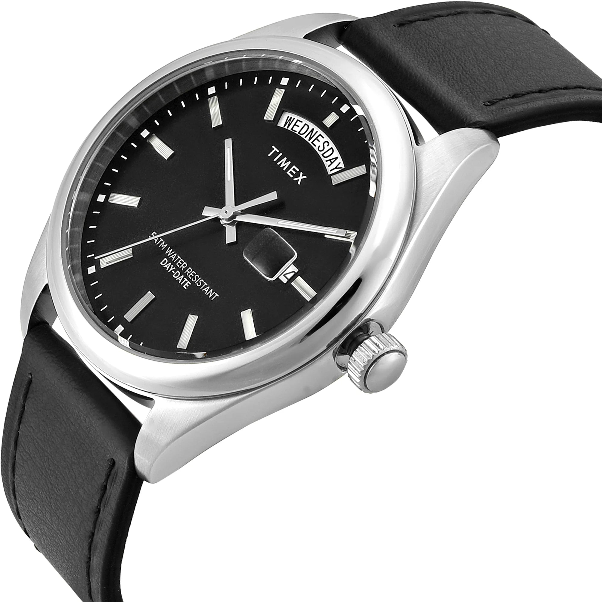 TIMEX Trend Legacy Black Round Dial Analog Men's Watch - TWEG27107 - KRISHNA WATCH COMPANY