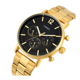 Timex Men Black Round Multifunction Dial Watch- TWEG20025