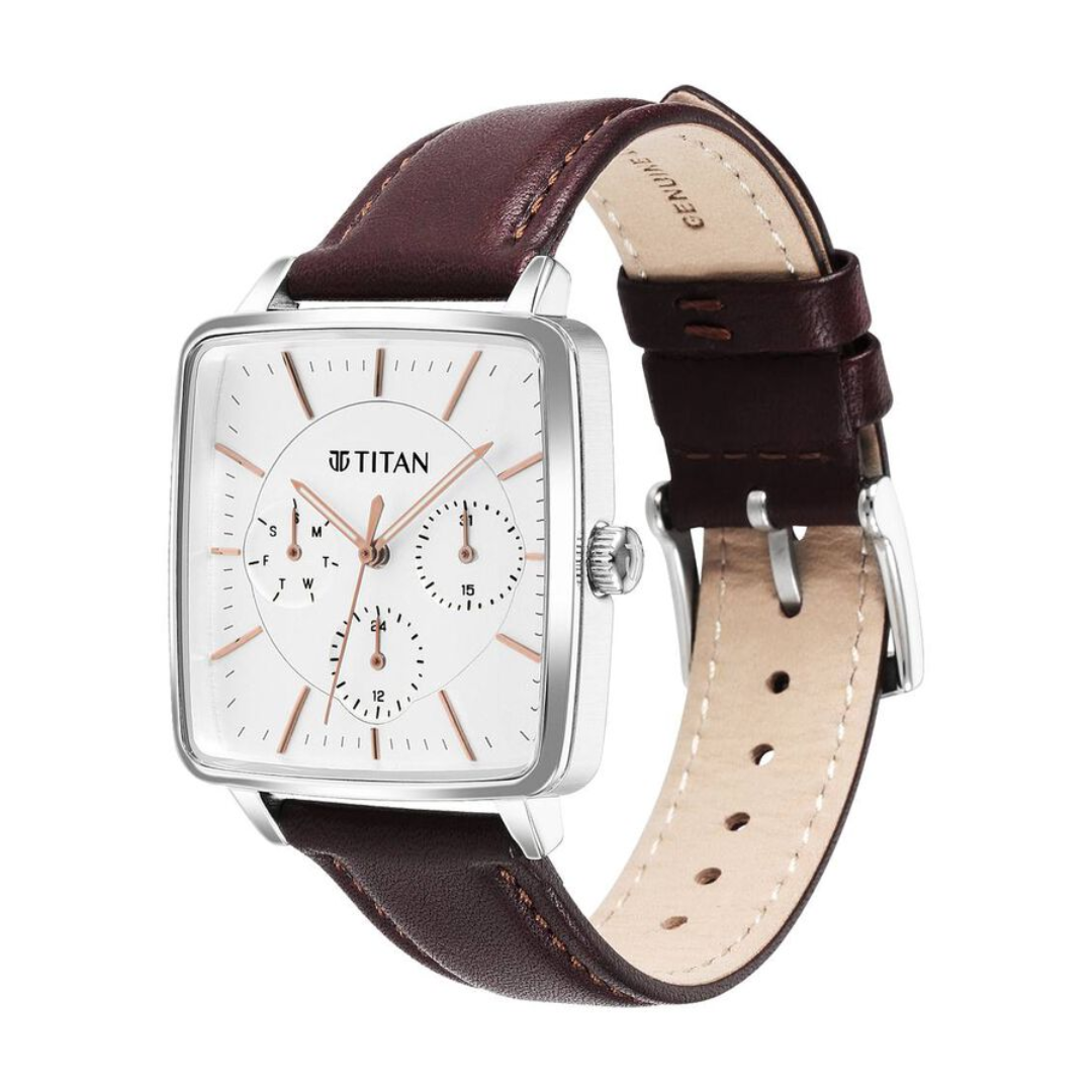 Titan Avant Garde Watch for Women 95176SL01 - KRISHNA WATCH COMPANY