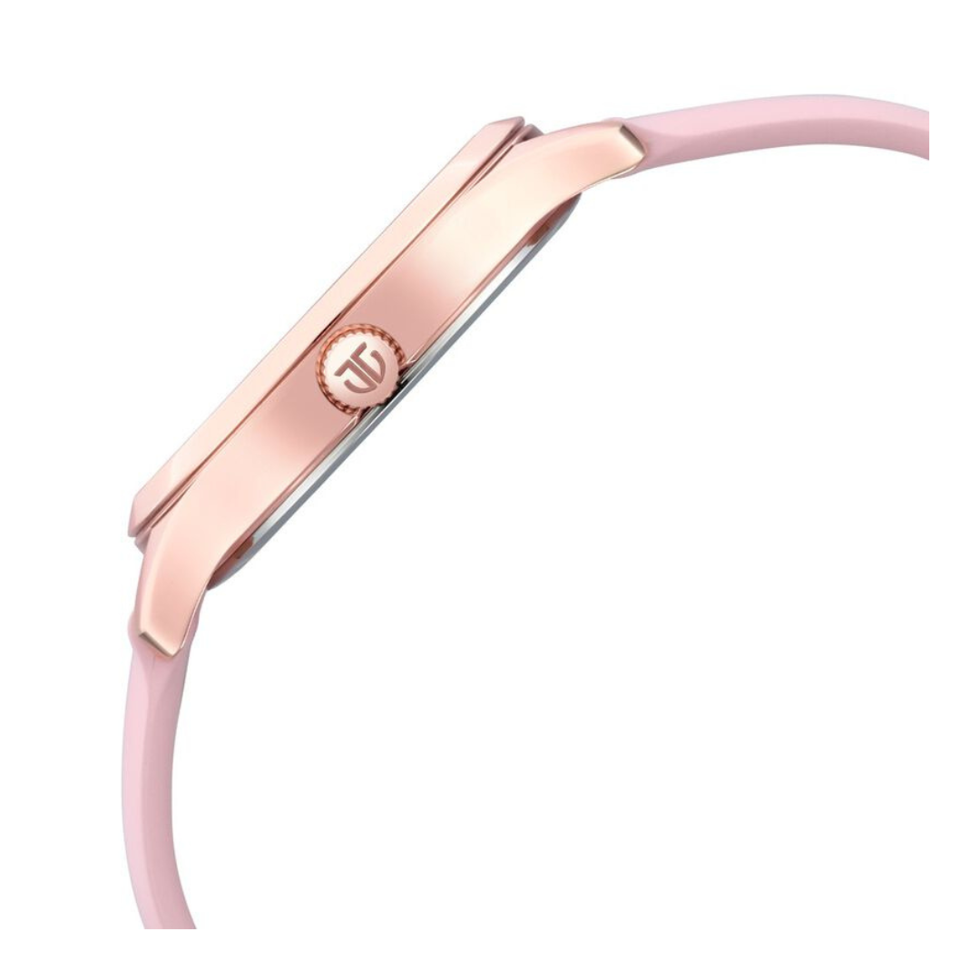 Titan Athleisure - Pink Dial Rubber Strap Watch NP95125WP02 - KRISHNA WATCH COMPANY