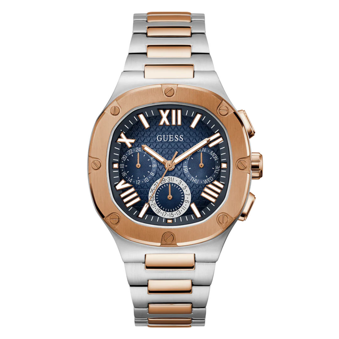 Guess Men's 2-Tone Multi-function Watch - GW0572G4 - KRISHNA WATCH COMPANY