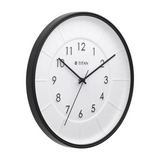 Contemporary Wall Clock with Raised Numbers - 30.8 cm x 30.8 cm (Medium) W0041PA01A - KRISHNA WATCH COMPANY
