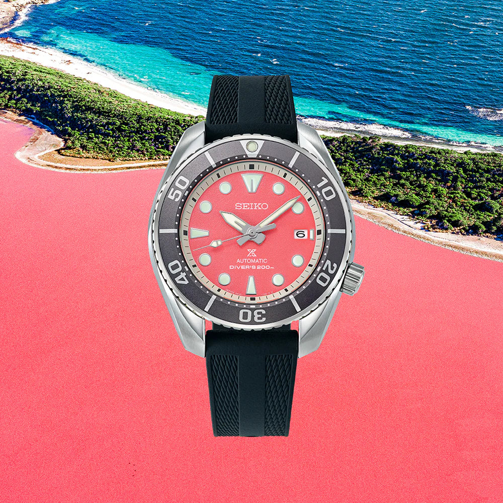 Seiko Prospex Asia Pacific Limited Edition 'Pink Lake' Limited Edition. - SPB541J1 - KRISHNA WATCH COMPANY