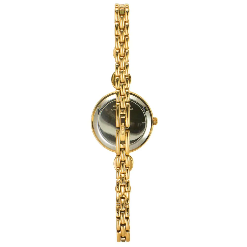 Timex Fria Women Off White Dial Round Analog Brass Dial Watch - TWEL18200 - KRISHNA WATCH COMPANY