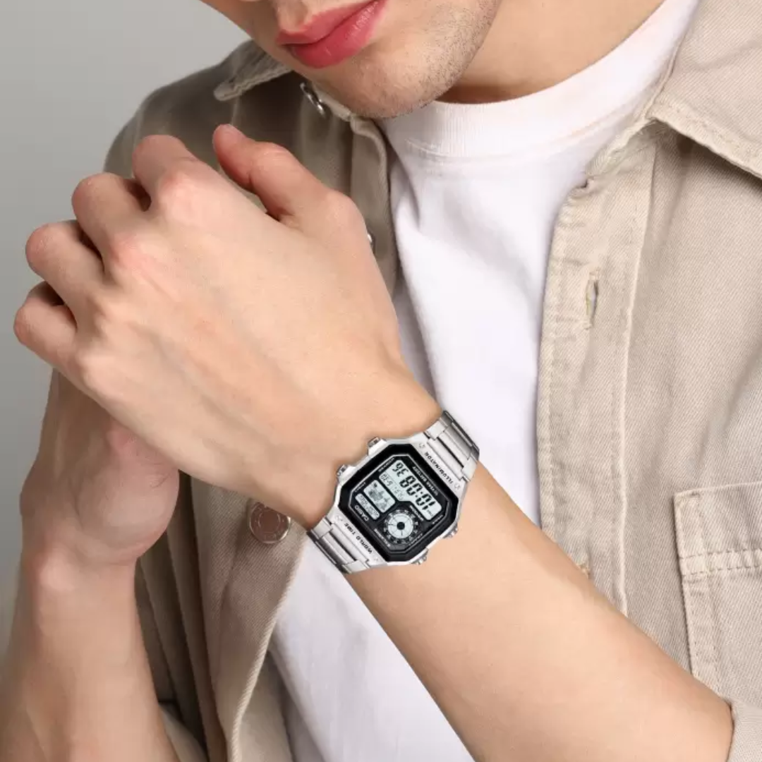 Casio ROYALE Youth - AE1200WHD-1AVDF - D099 - KRISHNA WATCH COMPANY