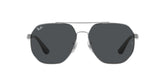 RAY-BAN SUNGLASSES | GUNMETAL SUNGLASSES ( 0RB3714I | IRREGULAR | GUNMETAL FRAME | GREY LENS )