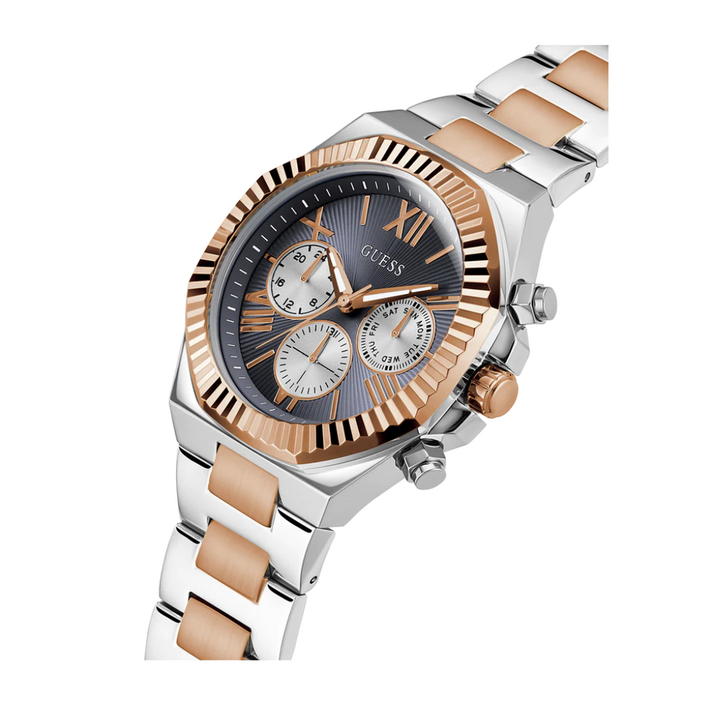 Guess Men's 2-Tone Multi-function Watch GW0703G4 - KRISHNA WATCH COMPANY