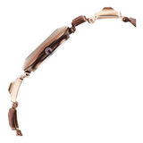 Titan Raga Love All Brown Dial Analog Metal Strap watch for Women 95156KM01