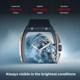 Timex Smart Coregen 1.76" (4.47 cm) Display with Functional Crown and BT Calling Smartwatch For Unisex - TWTXW901T