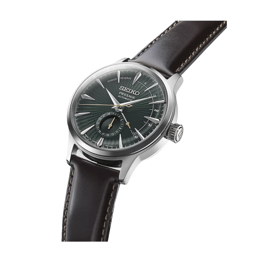 Seiko Midnight Mockingbird Presage Cocktail Time Power Indicator SSA459J1 - KRISHNA WATCH COMPANY