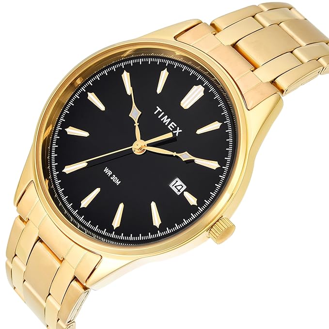 Timex Men Black Dial Analog Watch- TWTG12602 - KRISHNA WATCH COMPANY