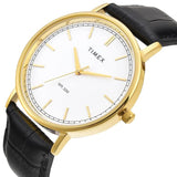 TIMEX White Round Dial Analog Mens Watch - TWTG12200 - KRISHNA WATCH COMPANY