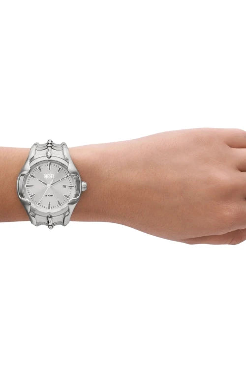 DIESEL METAMORPH VERT SILVER WATCH DZ2185 - KRISHNA WATCH COMPANY