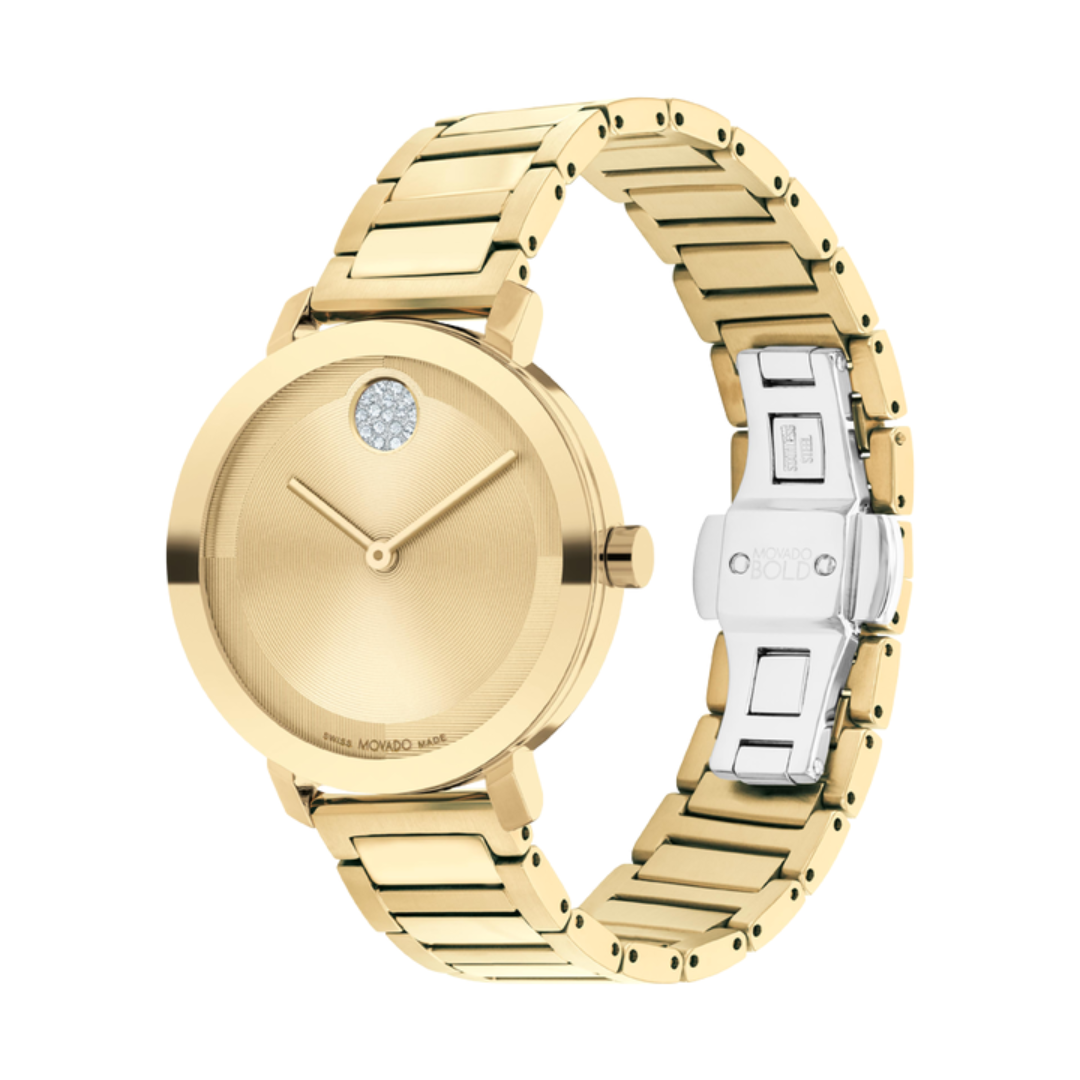Movado Bold Stainless Steel Analog Women 3601106 - KRISHNA WATCH COMPANY