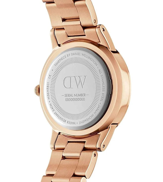DANIEL WELLINGTON Iconic Link Emerald Watch for Women DW00100420 - KRISHNA WATCH COMPANY