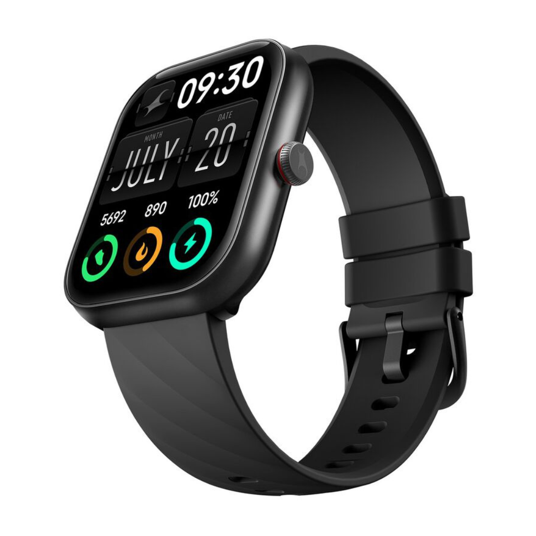 Fastrack Kruz+ 1.91 Inch Super HD Display with Functional Crown and Auto Multisport Recognition Smart Watch for Unisex 38104PP01 - KRISHNA WATCH COMPANY