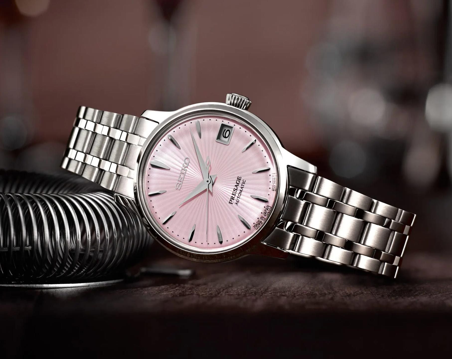 Seiko Presage Cocktail Time ‘Cosmopolitan’ SRP839J1 - KRISHNA WATCH COMPANY