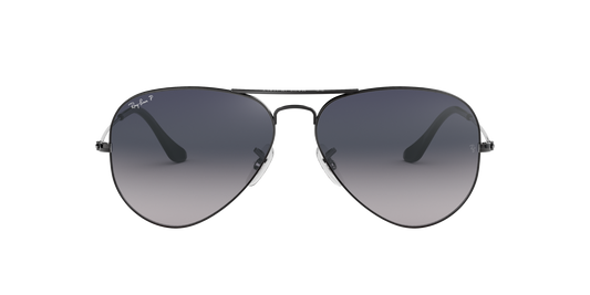 Ray-Ban Unisex Polarized Blue Lens Pilot Sunglasses - 0RB3025I001/7858