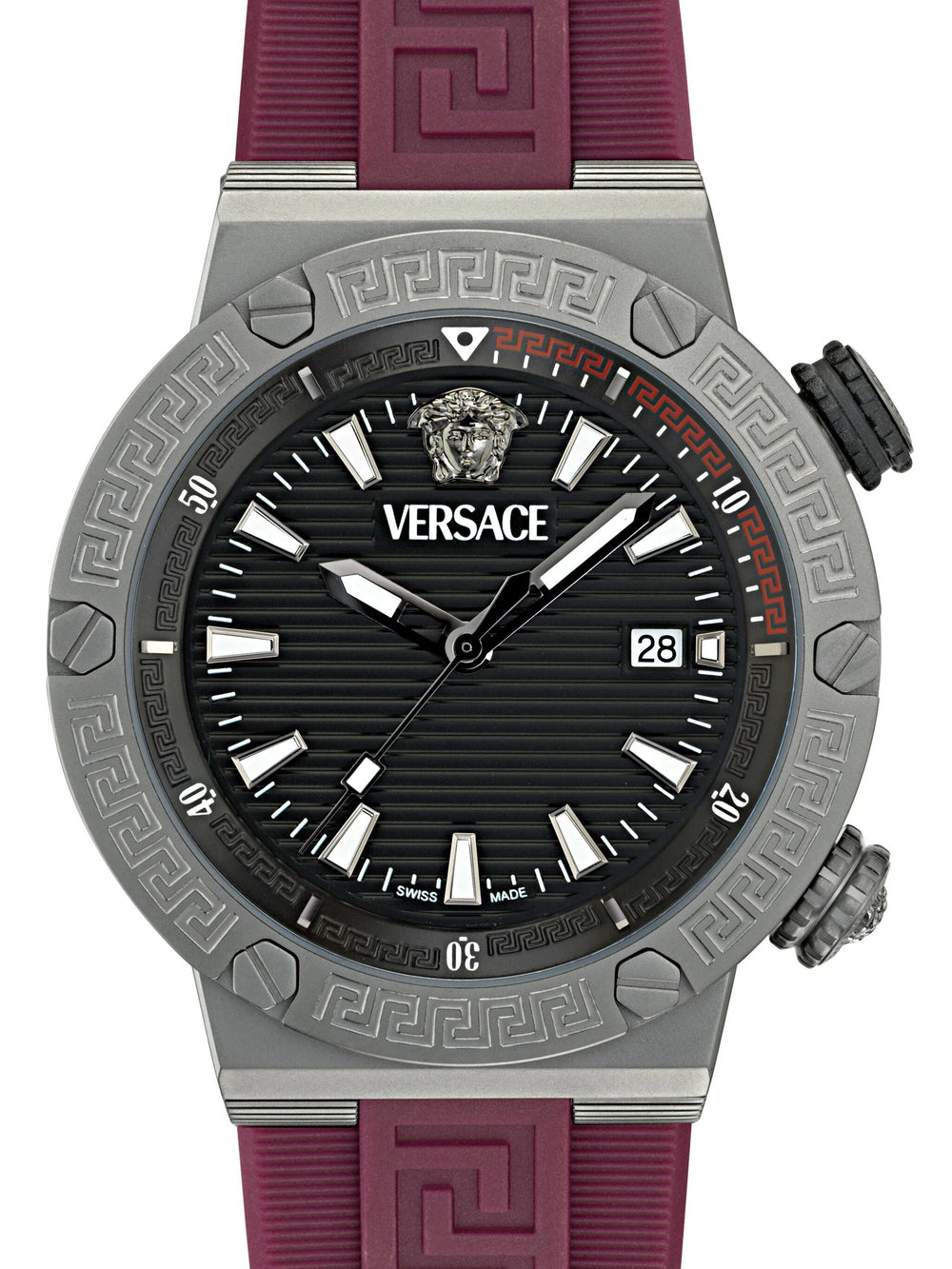 VERSACE GRECA LOGO DIVER MEN VE8G00224 - KRISHNA WATCH COMPANY