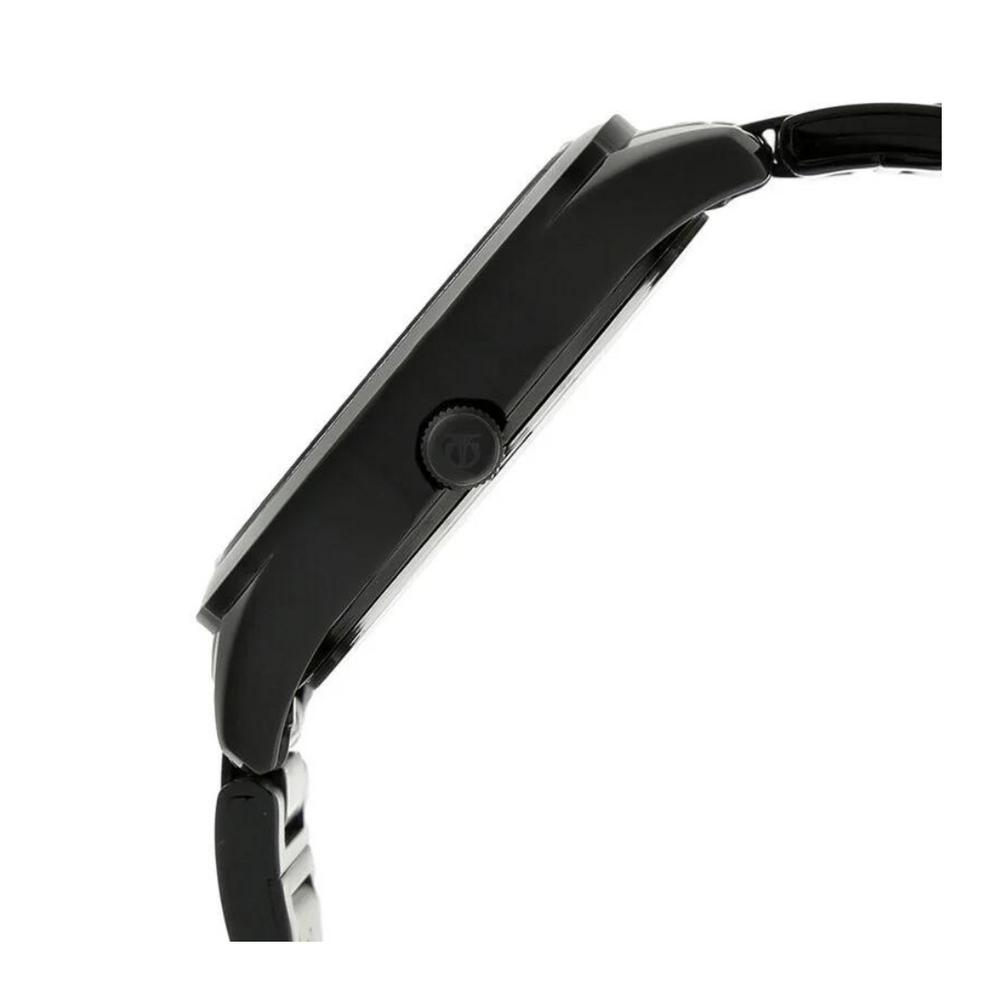 Titan Black Dial Black Stainless Steel Strap Watch - 2570NM01 - KRISHNA WATCH COMPANY