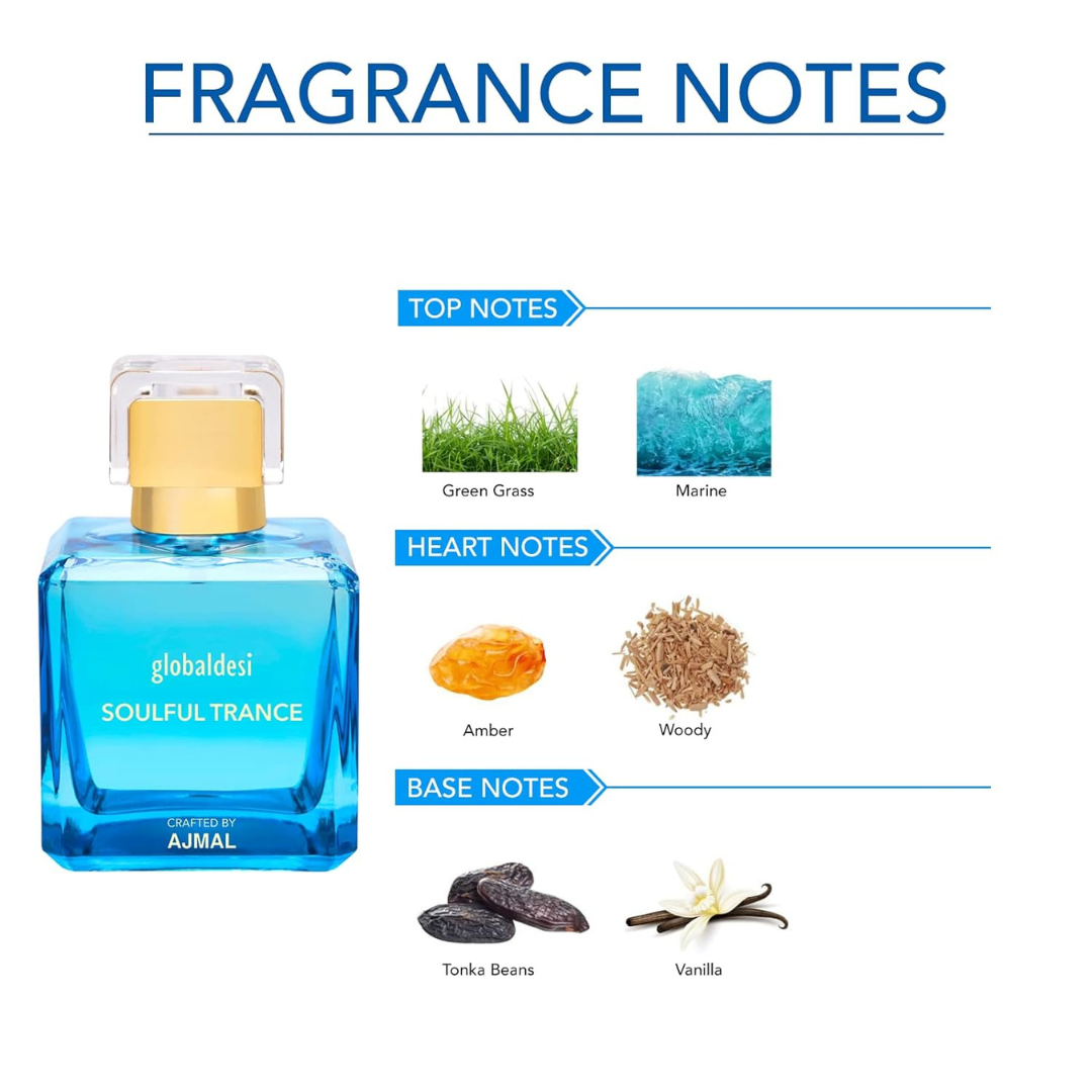 Ajmal Perfume Soulful Trance EDP 50 ml - KRISHNA WATCH COMPANY