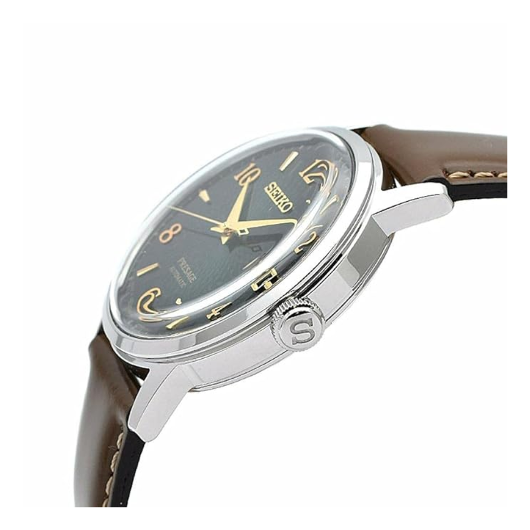 Seiko Presage Green SRPE45J1 - KRISHNA WATCH COMPANY