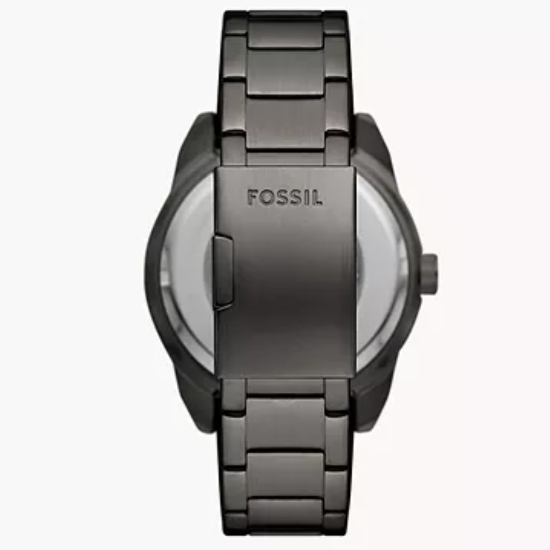 Fossil Bronson Automatic Smoke Stainless Steel Watch - ME3255 - KRISHNA WATCH COMPANY