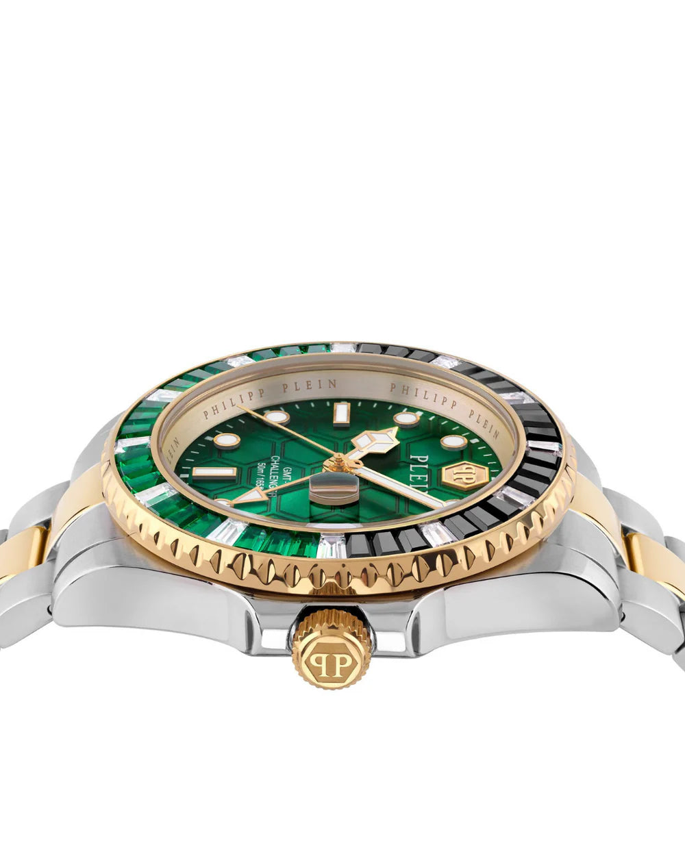 PHILIPP PLEIN Pza-Gmt-I Challenger Bagu Analog Watch for Men - PWPZA0224 - KRISHNA WATCH COMPANY