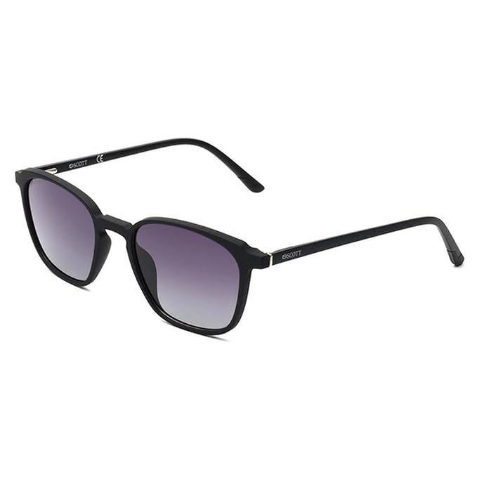 Scott Unisex Full Rim Polarized Square Sunglasses 2613 C1 S - KRISHNA WATCH COMPANY