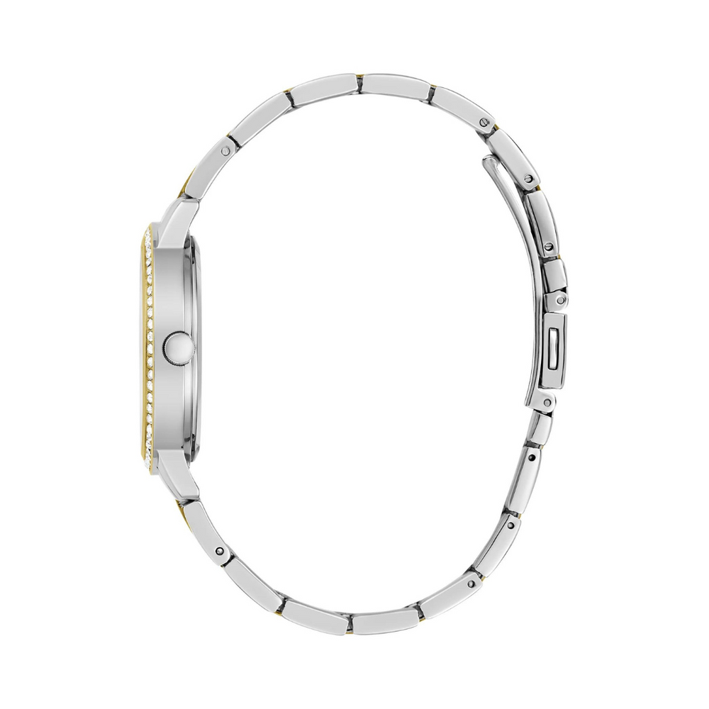 Guess Women's Watch Silver & Gold Tone Case Quartz GW0725L1 - KRISHNA WATCH COMPANY