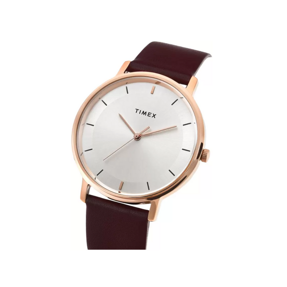 Timex Men Silver Round Analog Watch - TW0TG8014 - KRISHNA WATCH COMPANY