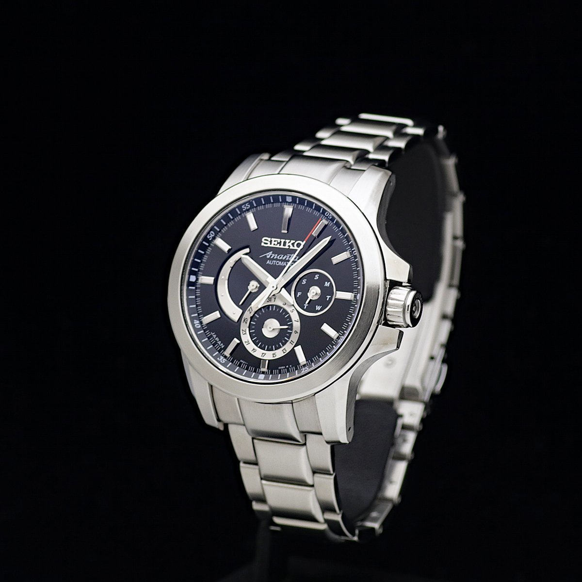 SEIKO Ananta Automatic Black Dial SPB021J1 - KRISHNA WATCH COMPANY