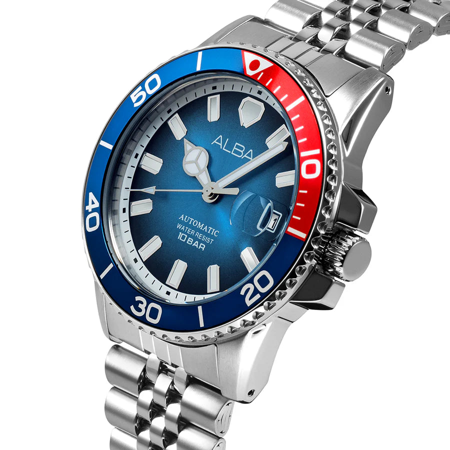 ALBA Men's Active Mechanical Watch - AU4051X1 - KRISHNA WATCH COMPANY