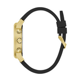 Guess Men's Watch Green Dial Gold Tone Case Quartz - GW0708G2