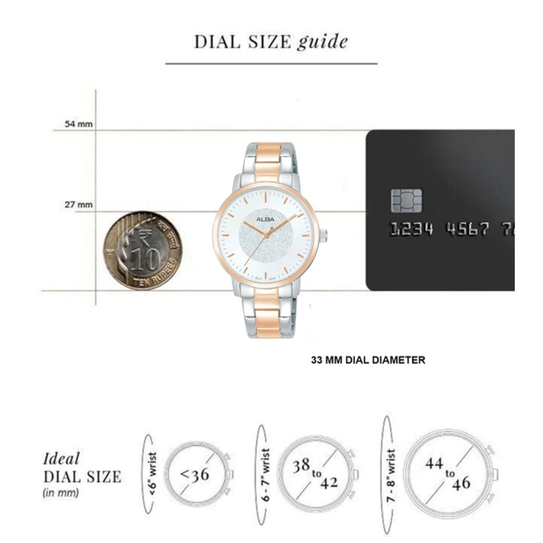 Alba Fashion Standard Watch for Women AH8912X1 - KRISHNA WATCH COMPANY