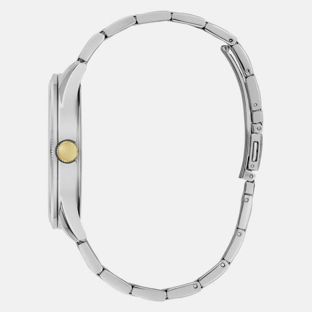 Male Silver Analog Stainless Steel Watch GW0626G4 - KRISHNA WATCH COMPANY