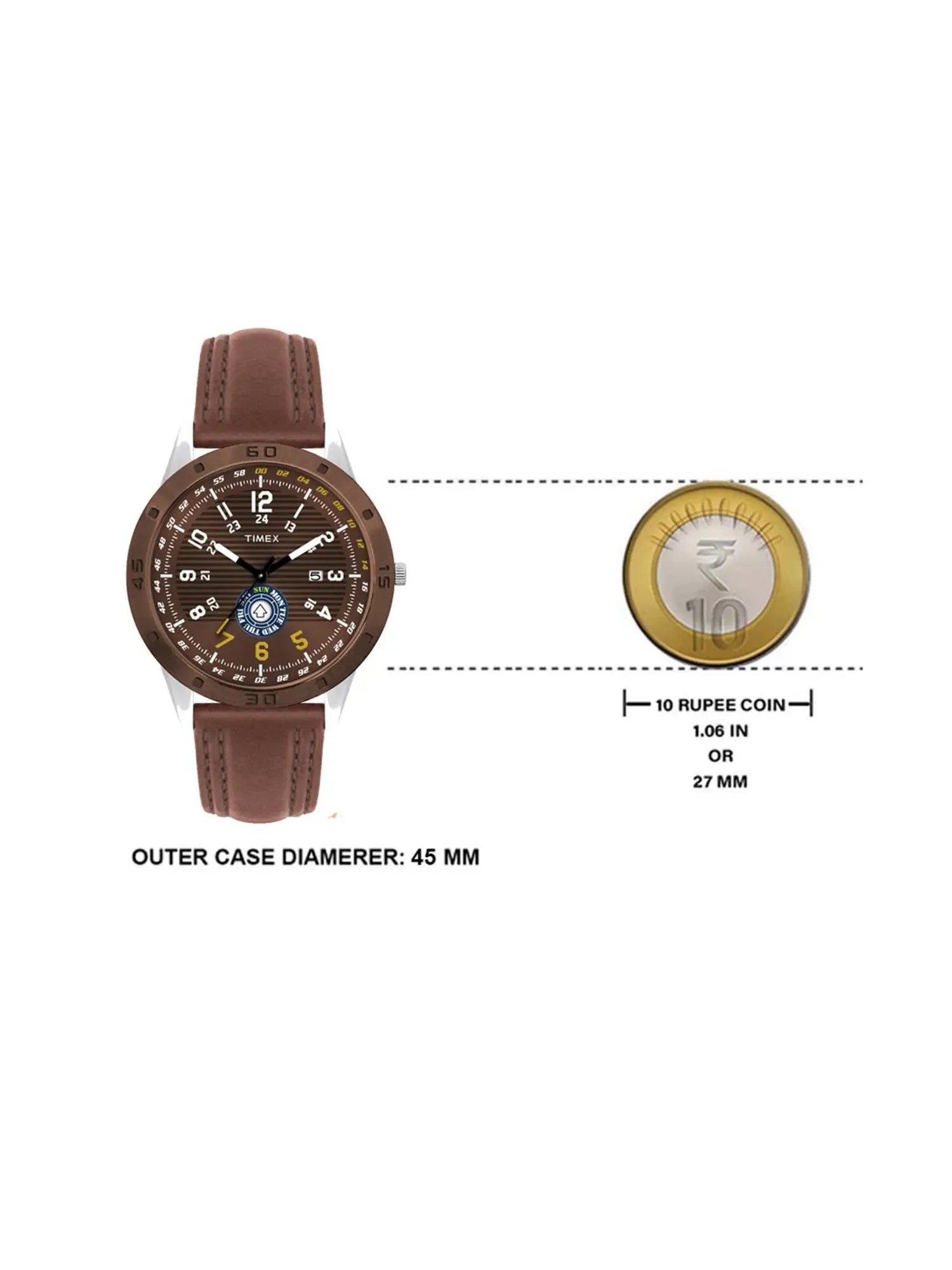 Timex Fashion Multifunction Watch for Men TI000U90300 - KRISHNA WATCH COMPANY